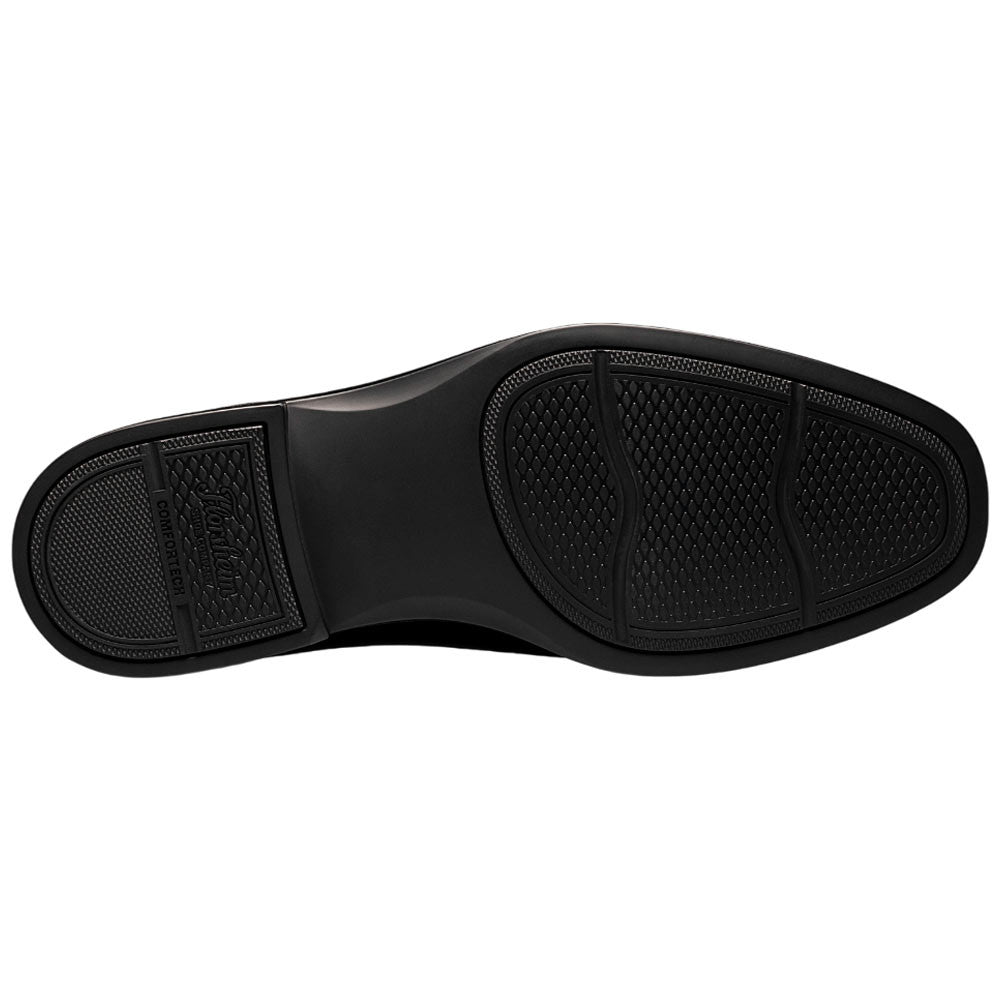 Florsheim Forecast Waterproof Bike Toe Slip-On Black Leather Loafers for Men
