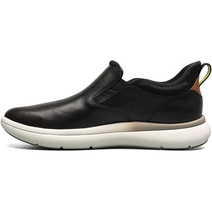 Florsheim Fleet Black Plain Toe Slip-On Men's Sneaker