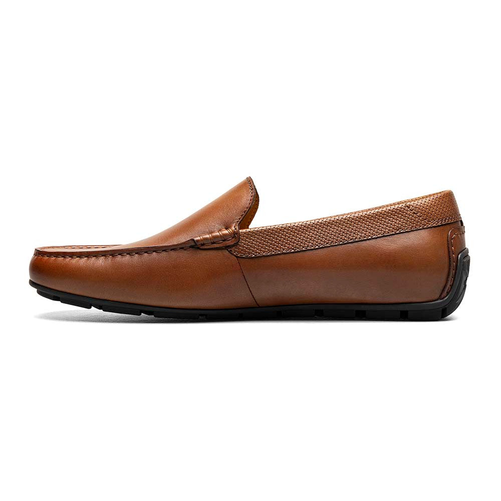 Florsheim Motor Cognac Leather Moc Toe Venetian Driving Shoe (USA Men Size)