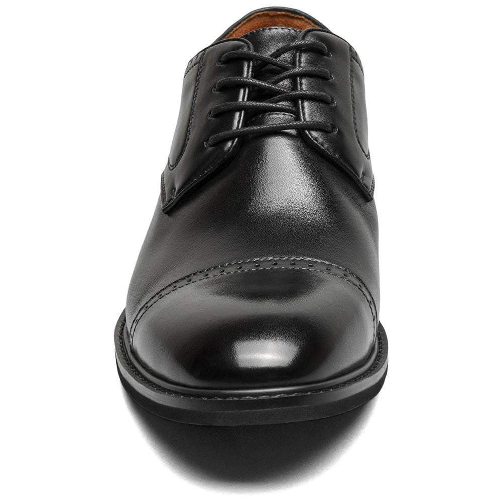 Stacy Adams Men’s Cap Toe Black Oxfords Bailey