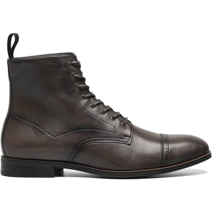 Stacy Adams Henry Cap Toe Lace Up Boot in Gray