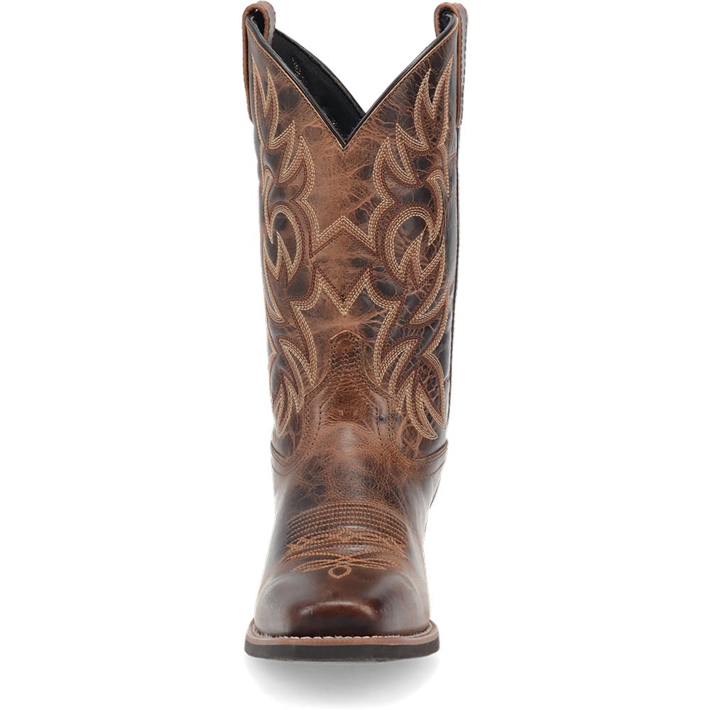 Laredo Breakout Rust/Brown Square Toe Leather Western Cowboy Boots (US Men Size)