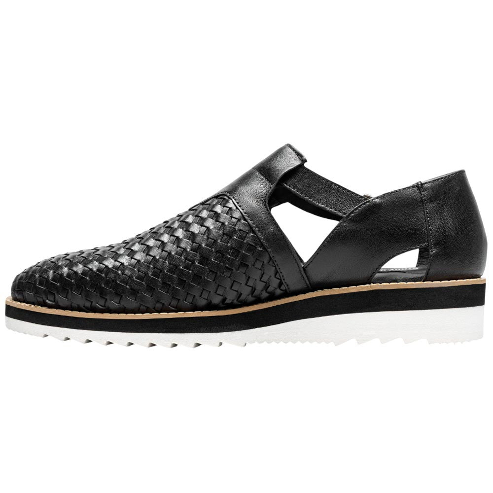 Stacy Adams Alvarado Black Woven City Sandal for Men
