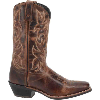 Laredo Breakout Rust/Brown Square Toe Leather Western Cowboy Boots (US Men Size)