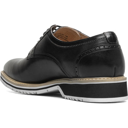 Stacy Adams Barringer Black Smooth Leather Plain Toe Oxford (USA Men Size)