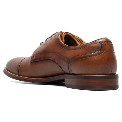 Florsheim Rucci Cap Toe Cognac Oxford Shoes