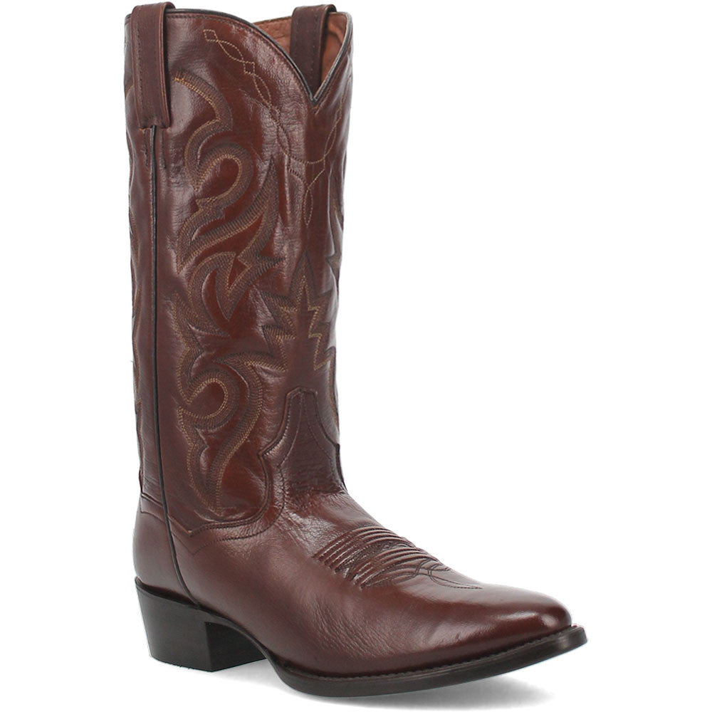 Dan Post Men’s Milwaukee 13” Round Toe Tan Leather Cowboy Boot