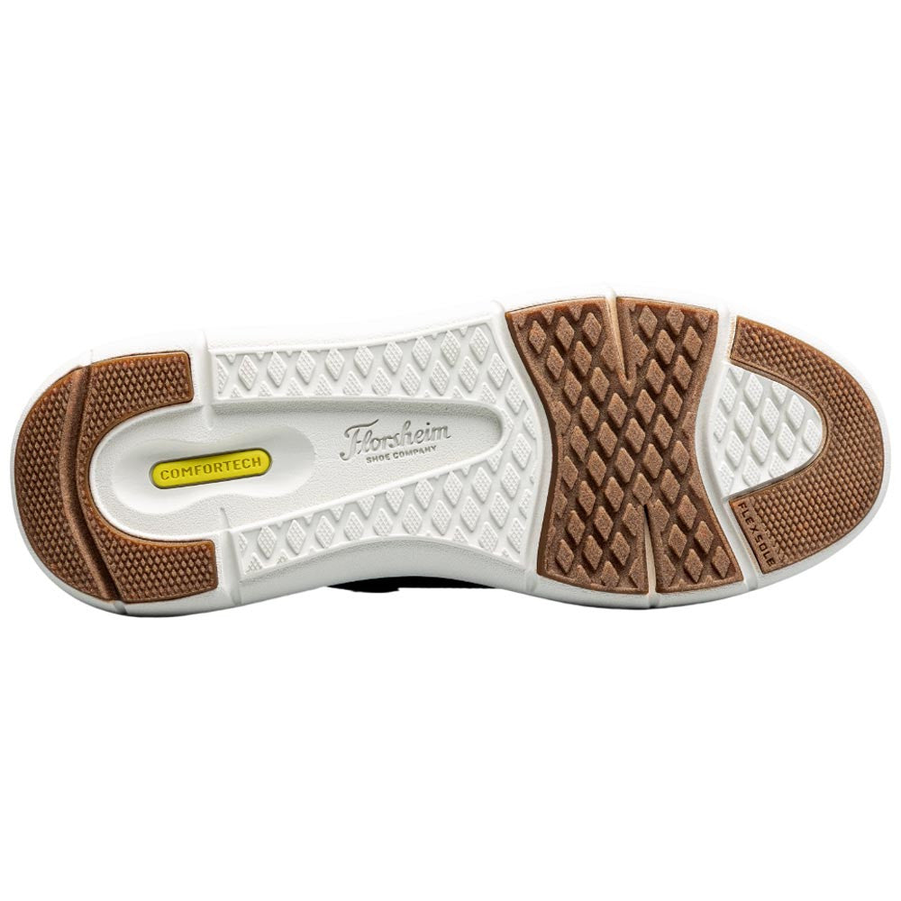 Florsheim Fleet Knit Mushroom Multi Elastic Lace Slip-On Sneaker for Men