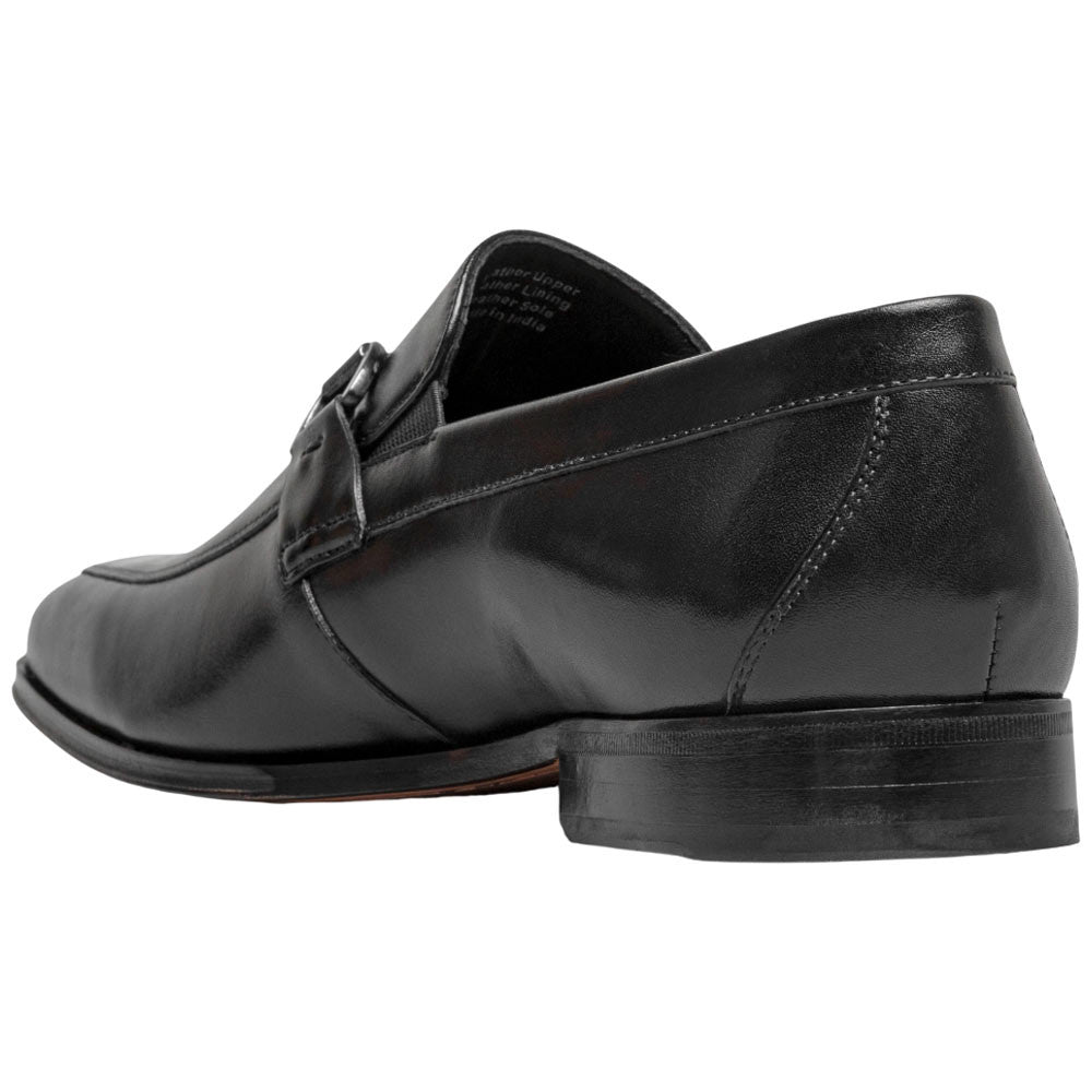 Florsheim Jacobi Moc Toe Bit Slip On Black Loafer for Men