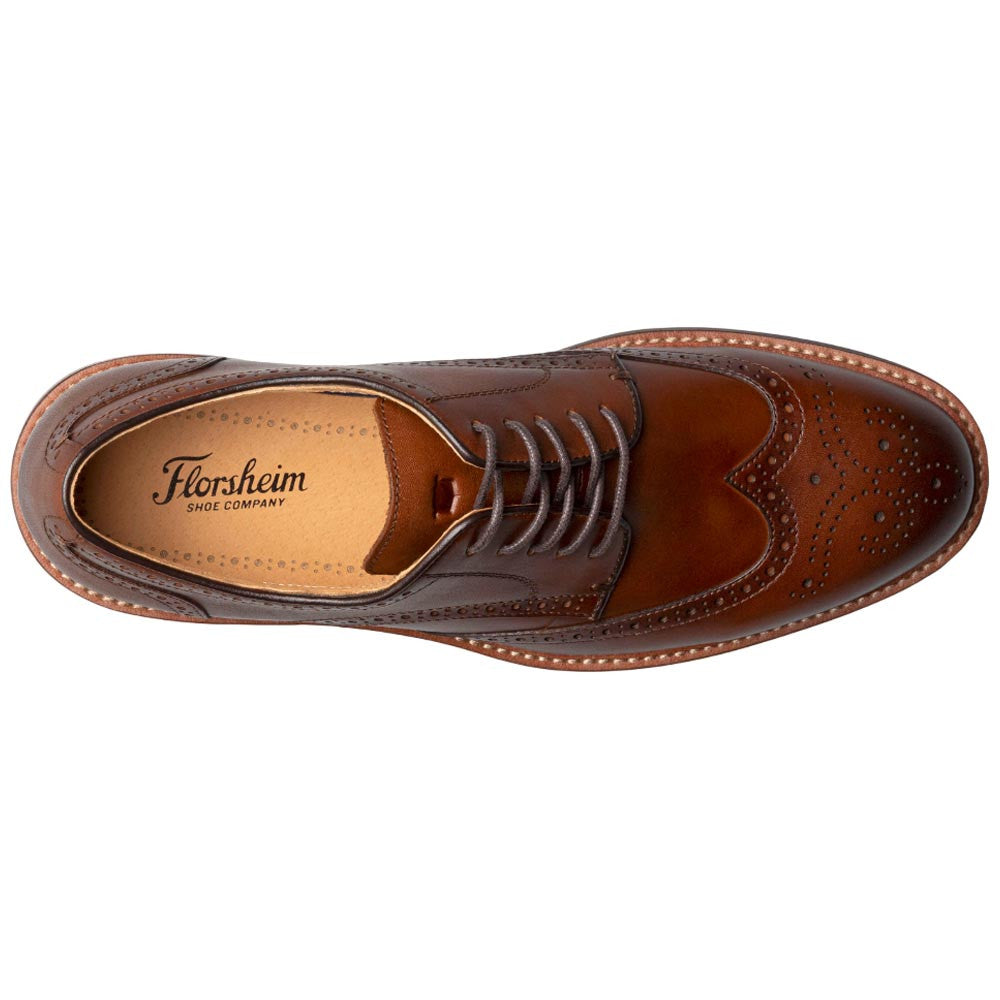 Florsheim Anthem Wingtip Brown Leather Oxford for Men