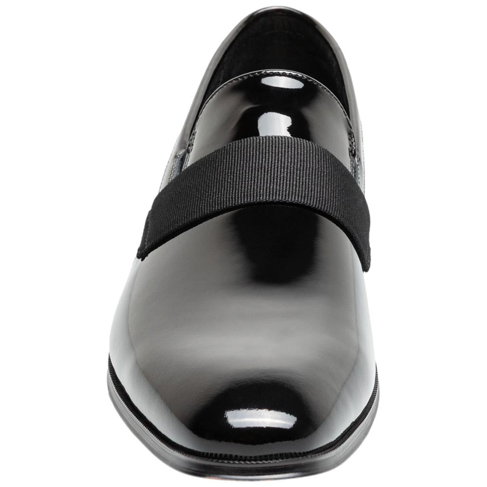 Florsheim Men's Hi Shine Black Patent Leather Strap Loafer Tux