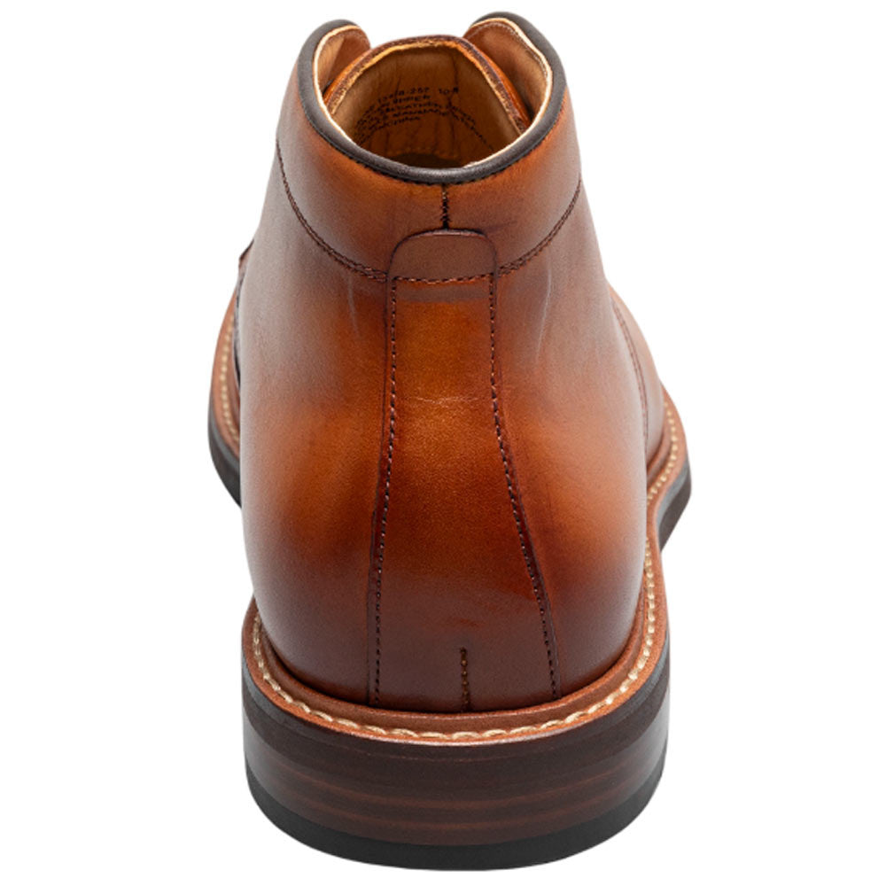 Florsheim Anthem Plain Toe Saddle Tan Leather Chukka Boot for Men