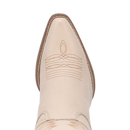 Dingo High Cotton Sand Leather Western Boots for Women