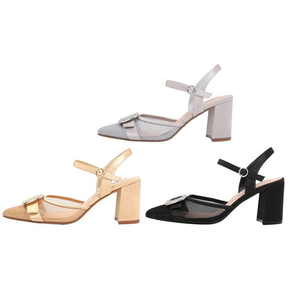 Lady Couture Bianca 3” Heel Pump in Black