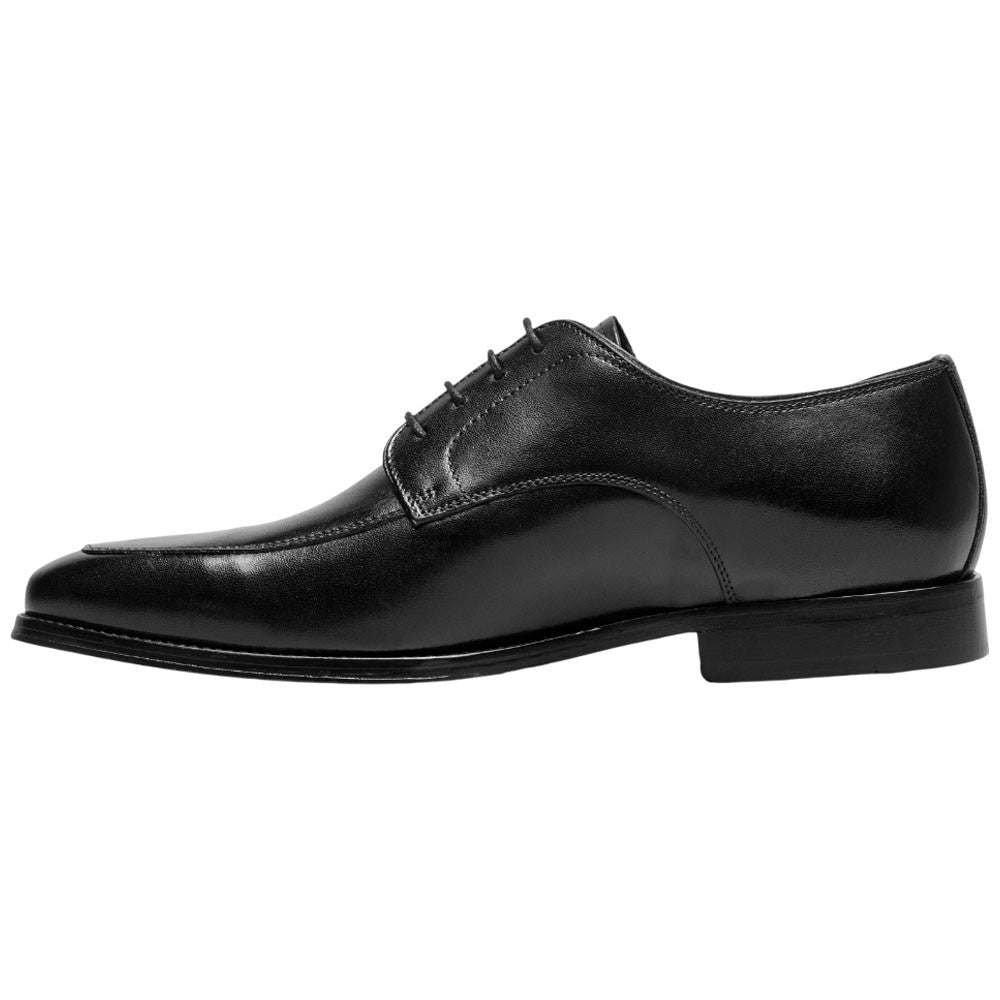 Florsheim Jacobi Moc Toe Black Leather Oxford for Men