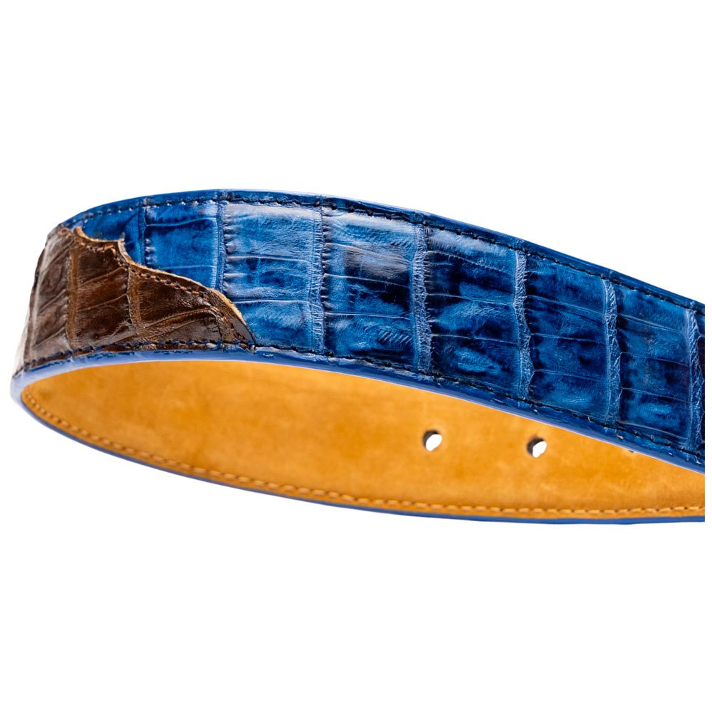 Marco Di Milano Men’s Caiman Back & Belly Leather Belt Luciano
