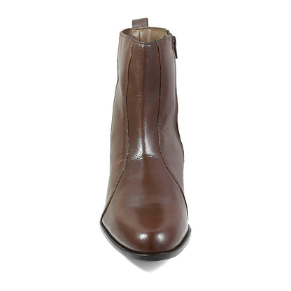 Stacy Adams Santos Cognac Leather Dress Boot