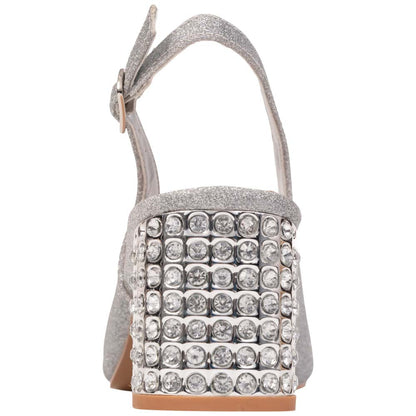 Lady Couture Natalie Pump 2” Heels in Silver