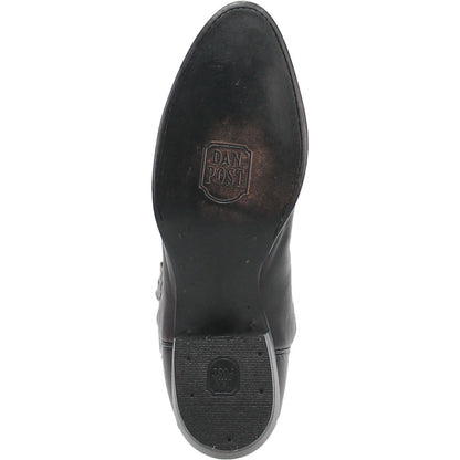Dan Post Men’s Milwaukee 13” Round Toe Cherry Black Cowboy Boot