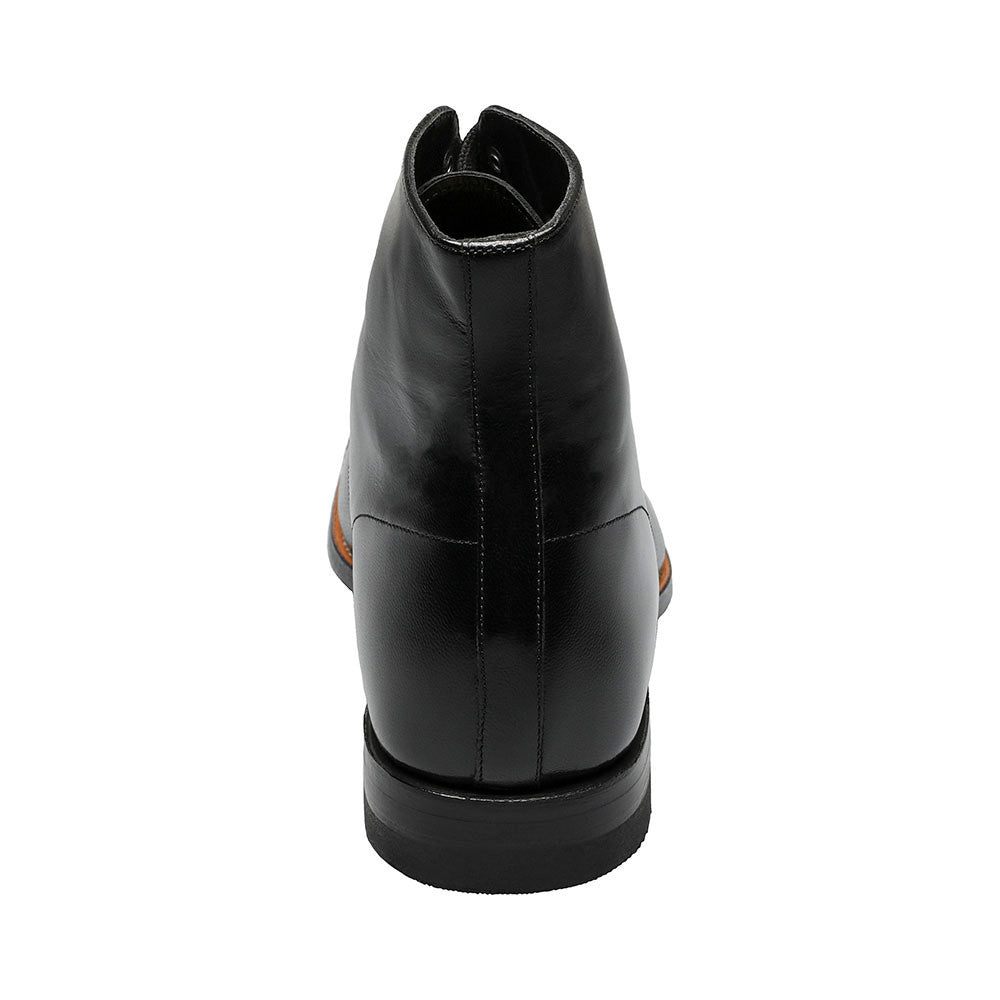 Stacy Adams Classic Madison Black Leather Cap Toe Dress Boot (USA Men Size)