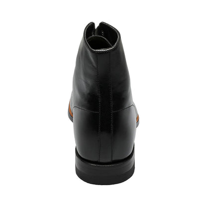 Stacy Adams Classic Madison Black Leather Cap Toe Dress Boot (USA Men Size)