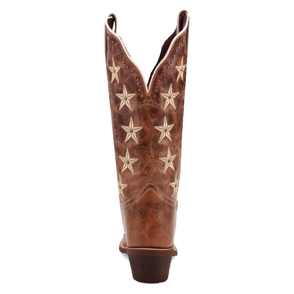 Laredo Serenade Brown Leather Snip Toe Western Cowgirl Boots (USA Women Size)