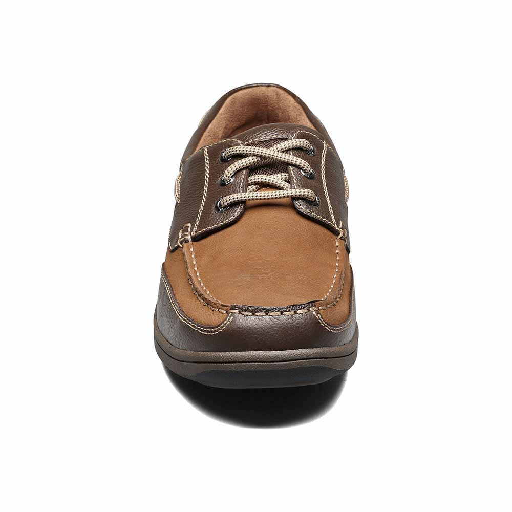Florsheim Lakeside Stone Nubuck Leather Moc Toe Casual Shoes (USA Men Size)