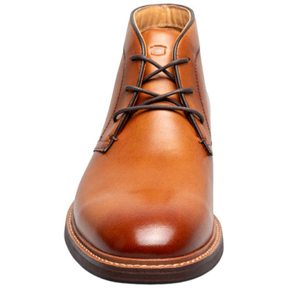 Florsheim Anthem Plain Toe Saddle Tan Leather Chukka Boot for Men
