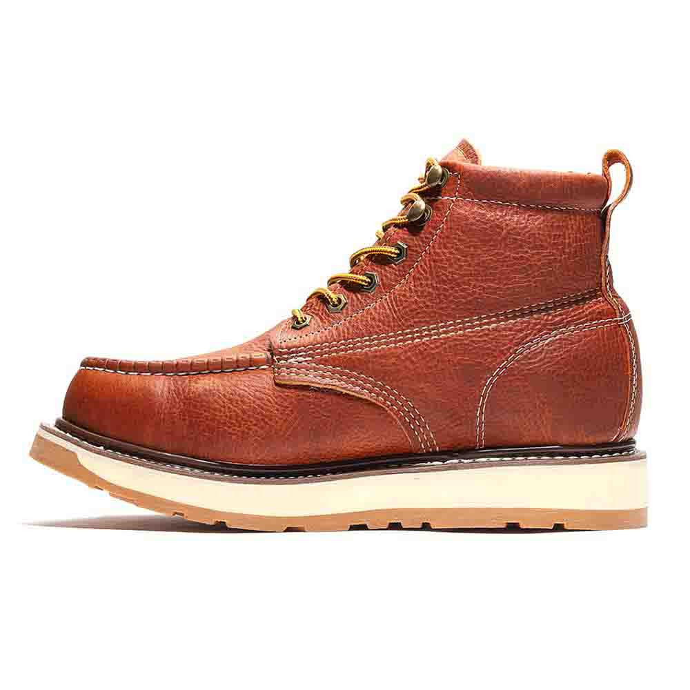 Bonanza Frontier Dual 6" Light Brown Men's Work Boots