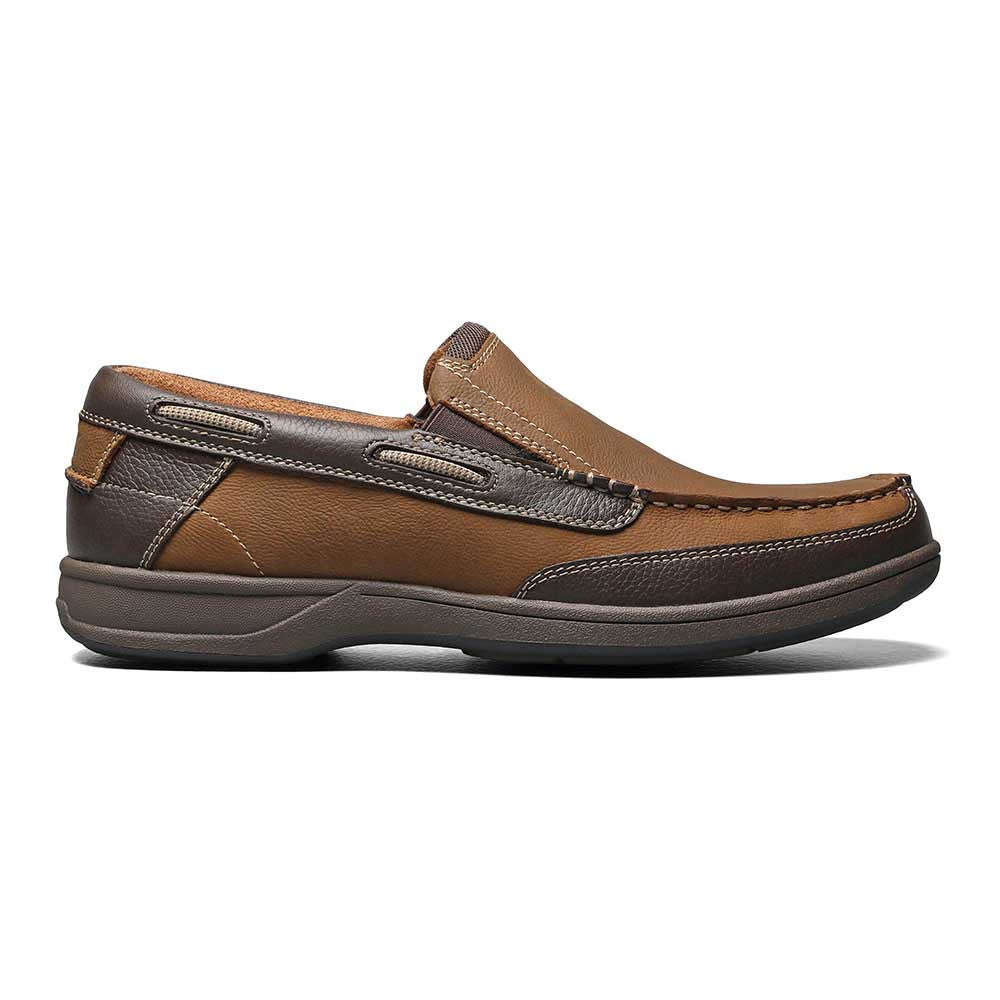 Lakeside Moc Toe Slip On Loafer | Florsheim Casual Shoes in Stone for Men