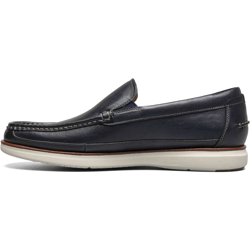 Florsheim Tropics Navy Moc Toe Venetian Slip On Shoes
