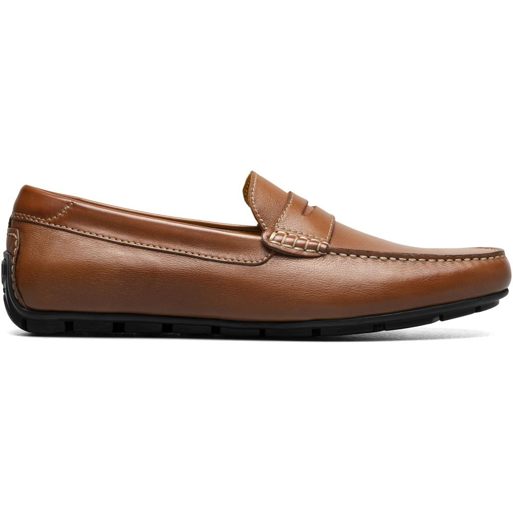 Florsheim Motor Cognac Smooth Leather Moc Toe Penny Driving Shoes (USA Men Size)