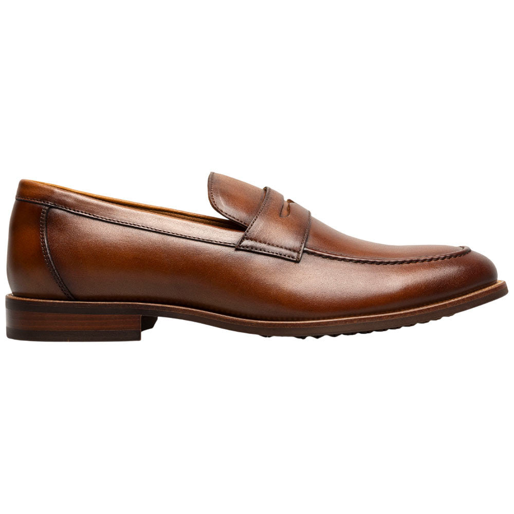 Florsheim Rucci Moc Toe Cognac Penny Loafer for Men