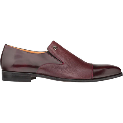 Mezlan Men's Milani Dress Slip-On in Burgundy