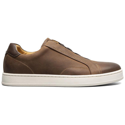 Florsheim Monopoli Brown CH Elastic Lace To Toe Casual Sneaker (USA Men Size)