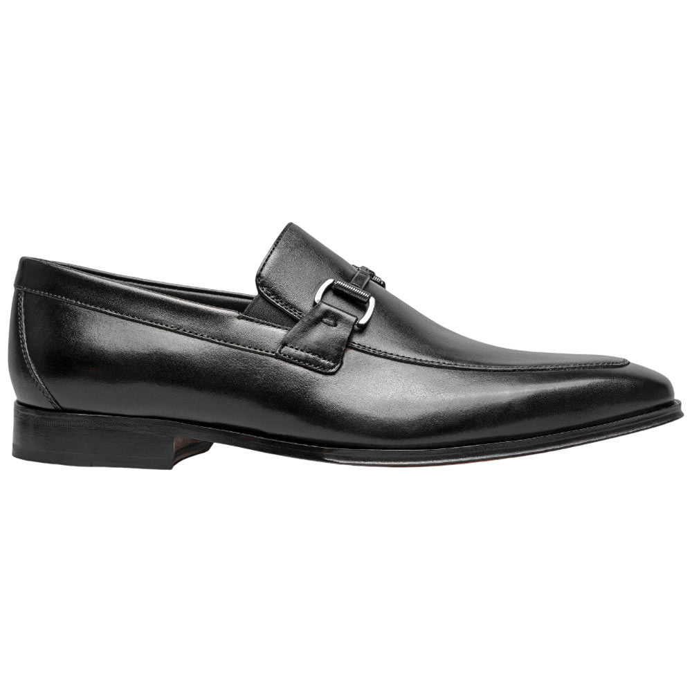 Florsheim Jacobi Moc Toe Bit Slip On Black Loafer for Men