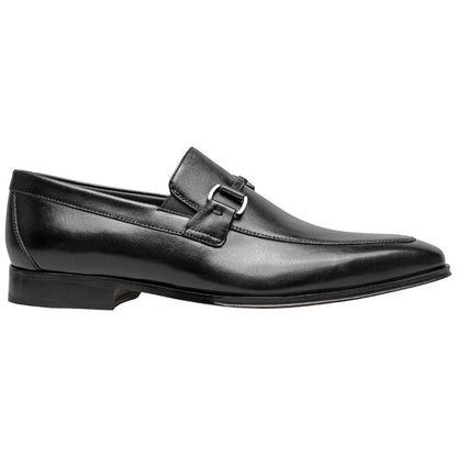 Florsheim Jacobi Moc Toe Bit Slip On Black Loafer for Men