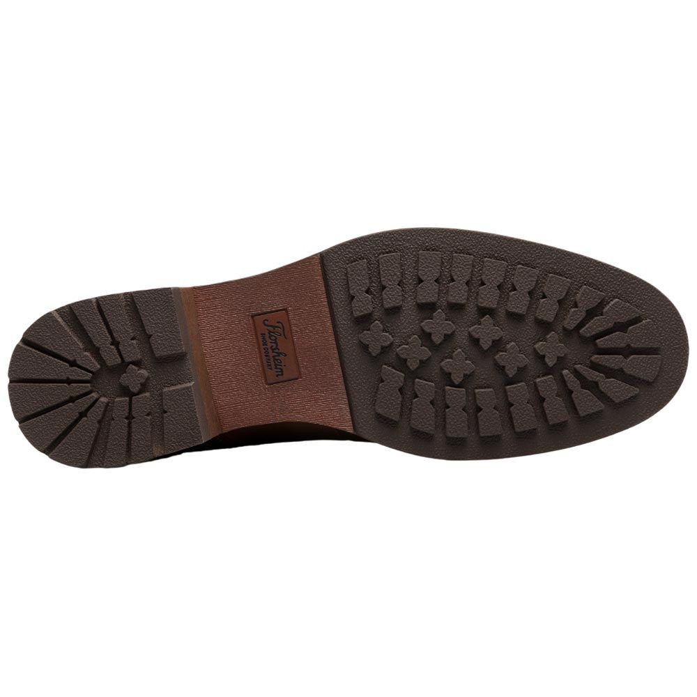 Florsheim Lodge Plain Toe 3-Eye Brown Chukka Boot for Men