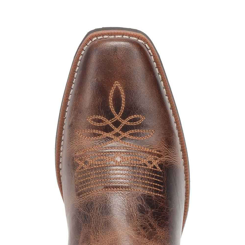 Laredo Breakout Rust/Brown Square Toe Leather Western Cowboy Boots (US Men Size)