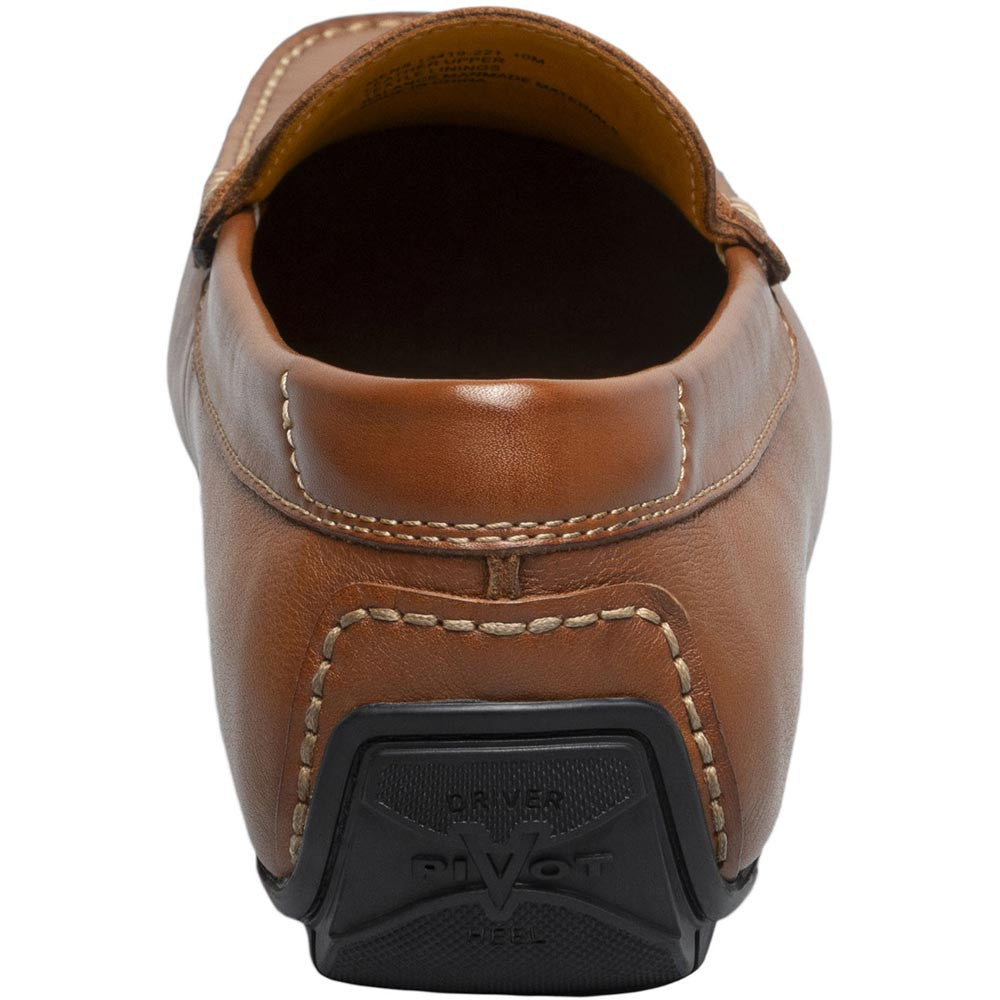 Florsheim Motor Cognac Smooth Leather Moc Toe Penny Driving Shoes (USA Men Size)