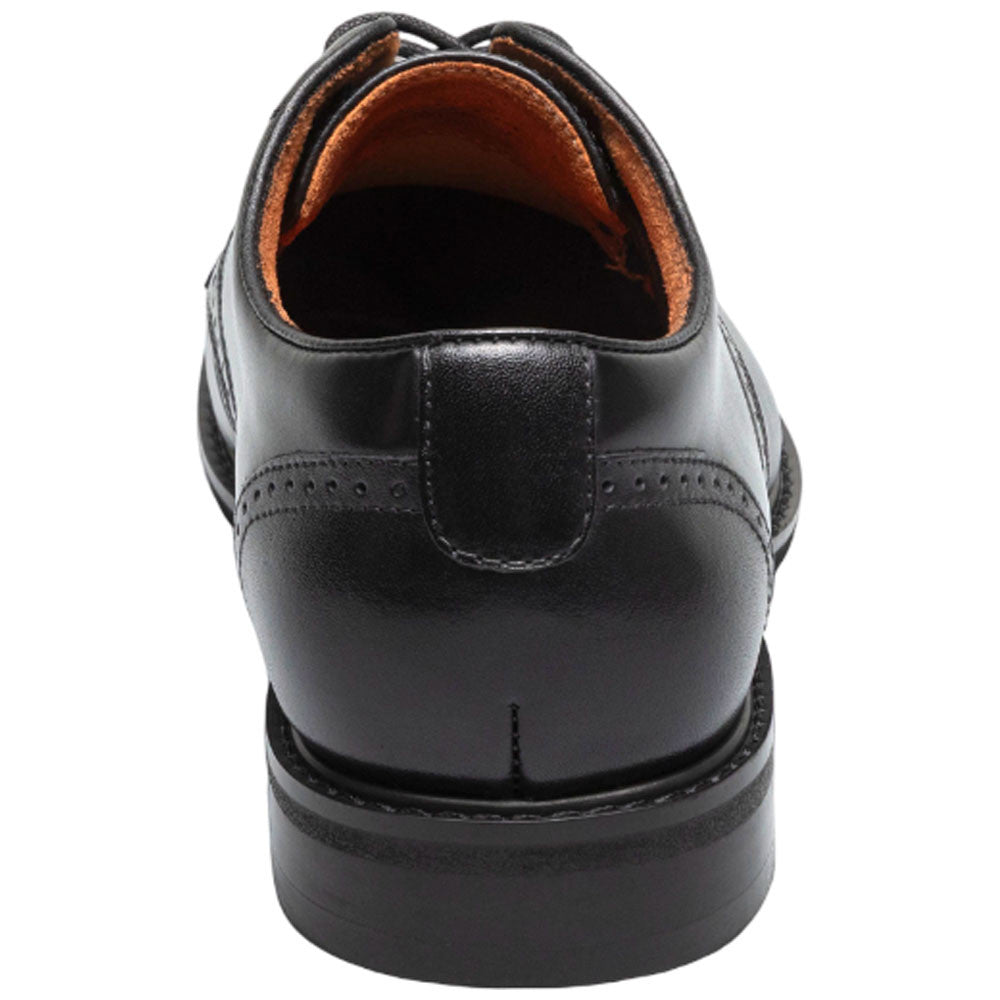 Stacy Adams Benson Black Smooth Leather Plain Toe Oxford for Men