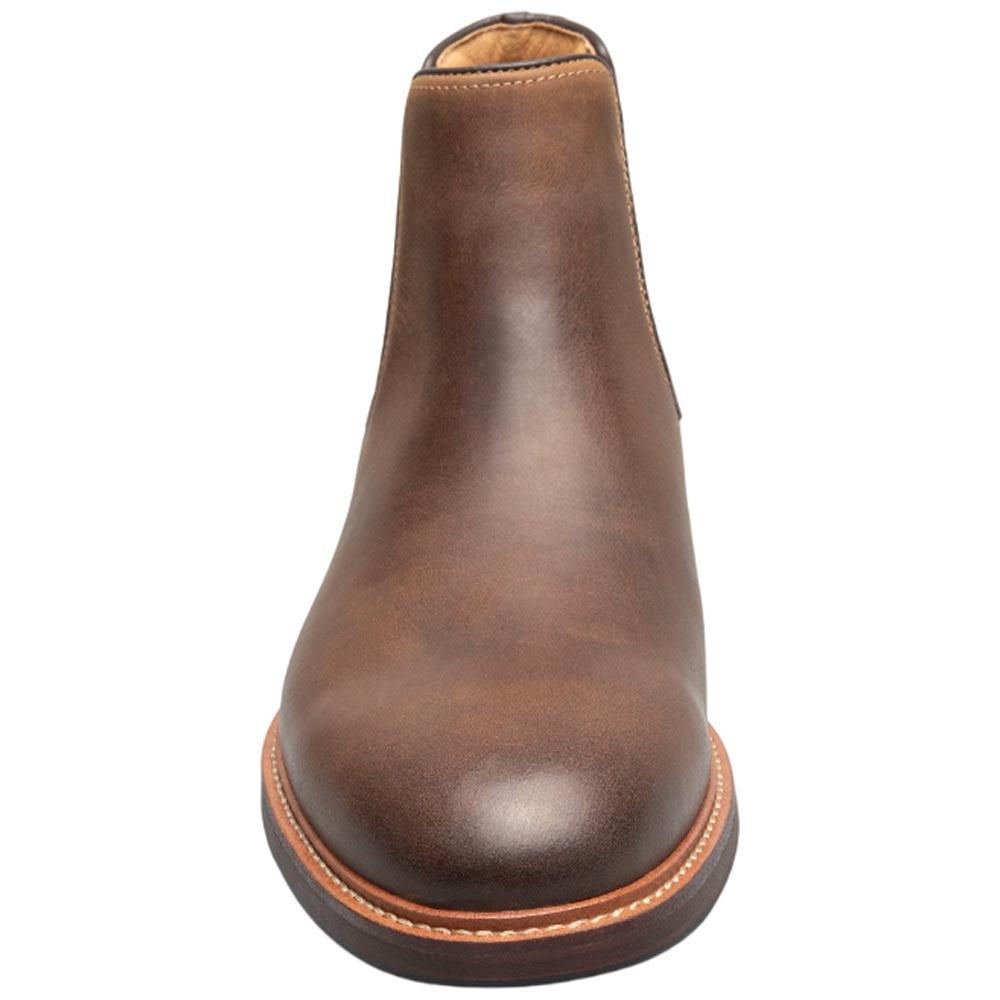 Florsheim Anthem Plain Toe Brown Leather Chelsea Boot for Men