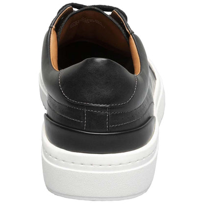 Stacy Adams Dorian Black Smooth Leather Moc Toe Casual Shoes (USA Men Size)