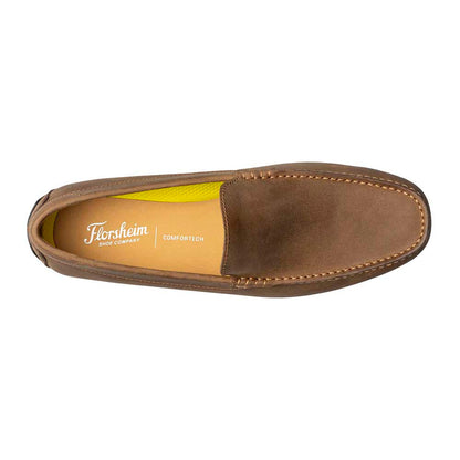 Florsheim Motor Brown CH Leather Moc Toe Venetian Driving Shoe (USA Men Size)