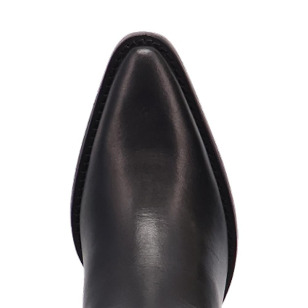 Hensley Black on Black Embroidered Leather Snip Toe Women Boot | Dingo Western Cowgirl Boots