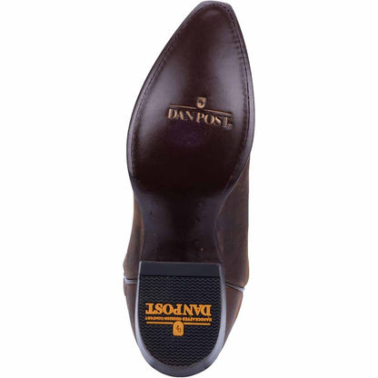 Dan Post Men’s Renegade Bay Apache 13” Snip Toe Leather Cowboy Boot - shoeclassix.com