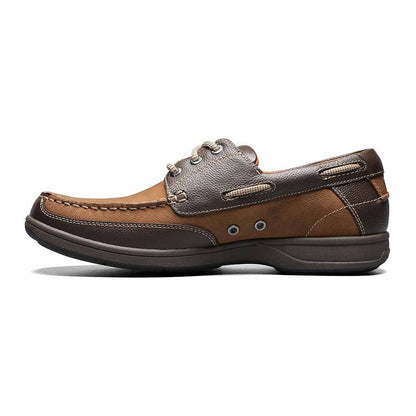 Florsheim Lakeside Stone Nubuck Leather Moc Toe Casual Shoes (USA Men Size)
