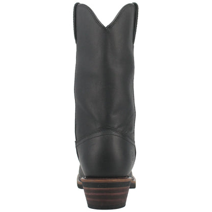 Dan Post Men’s Albuquerque 12” Round Toe Black Leather Cowboy Boot