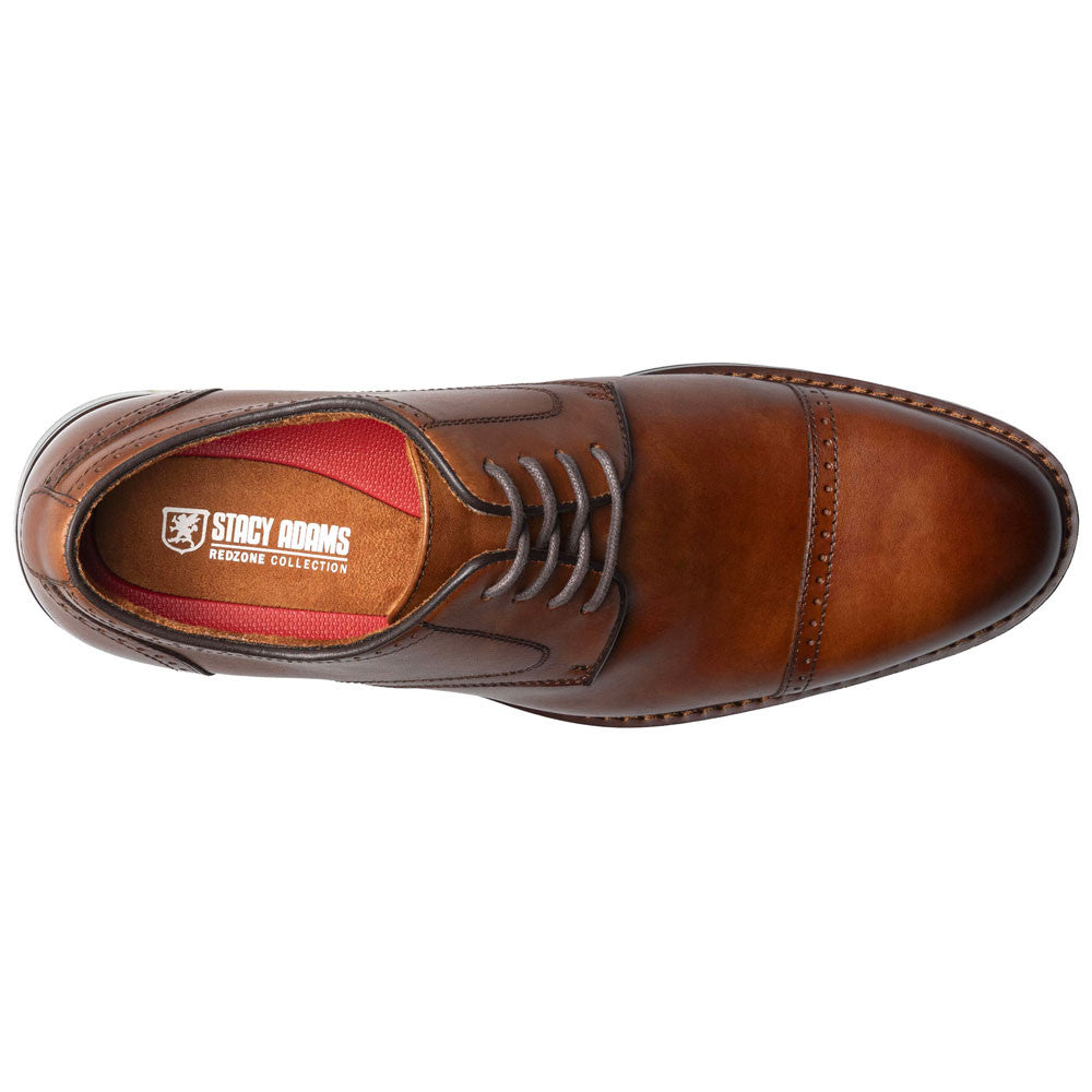 Stacy Adams Men’s Cap Toe Brandy Oxfords Bailey