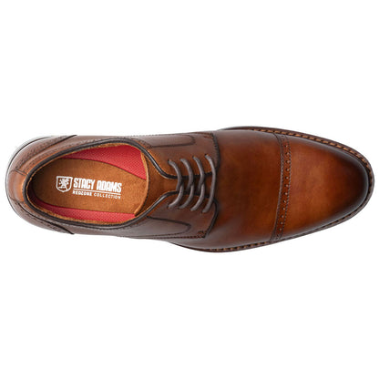 Stacy Adams Men’s Cap Toe Brandy Oxfords Bailey